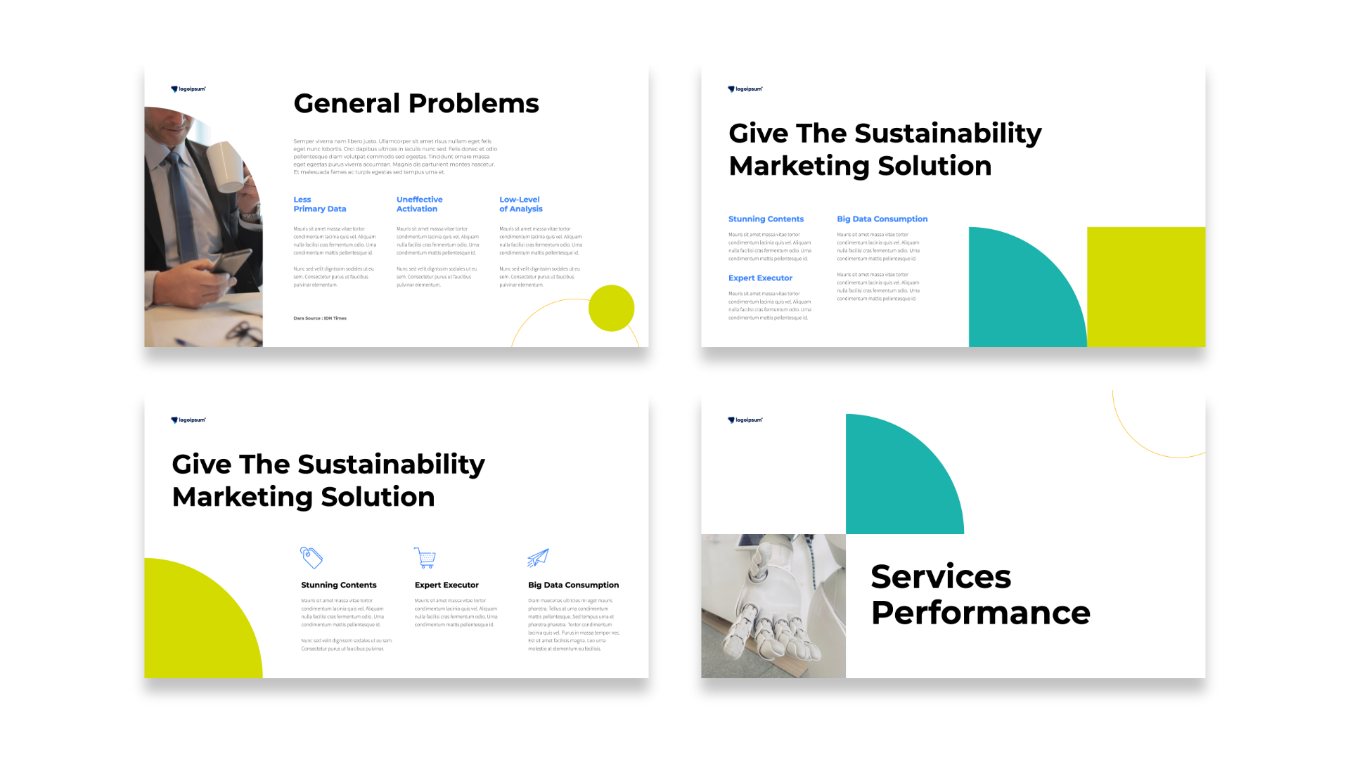 Nyoco Creative Business Presentation KEY Template by LageDay